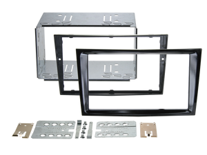 2-DIN kit div. Opel - farve: piano sort