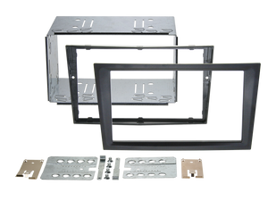 2-DIN kit div. Opel - farve: sort