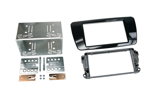 2-DIN kit Ibiza 6j 08-> piano blank sort