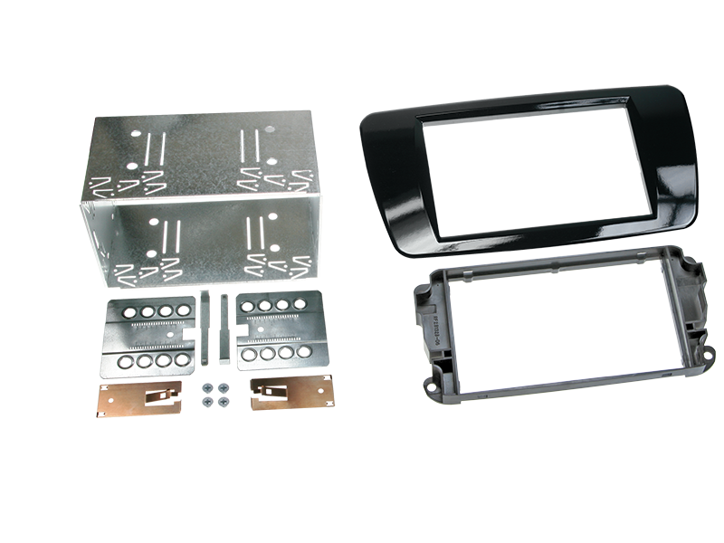 2-DIN kit Ibiza 6j 08-> piano blank sort