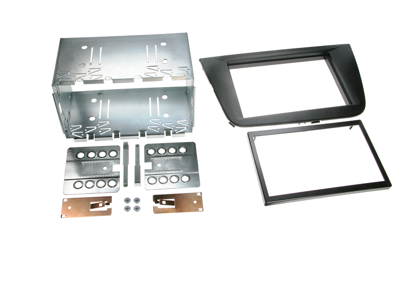 2-DIN kit Toledo/Altea 05-> sort
