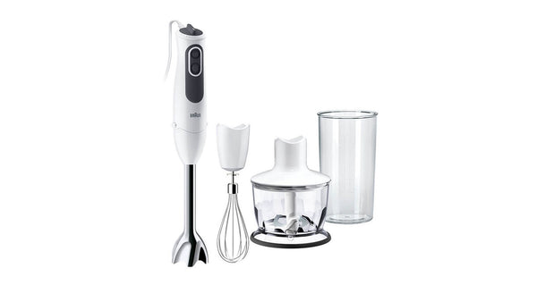Braun Multiquick 3 MQ 3135 Sauce Stavblender Turbofunktion Hvid/grå