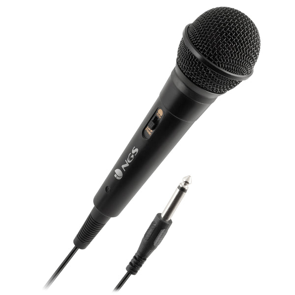 NGS SINGER FIRE Mikrofon Kabling -73dB Envejs Sort