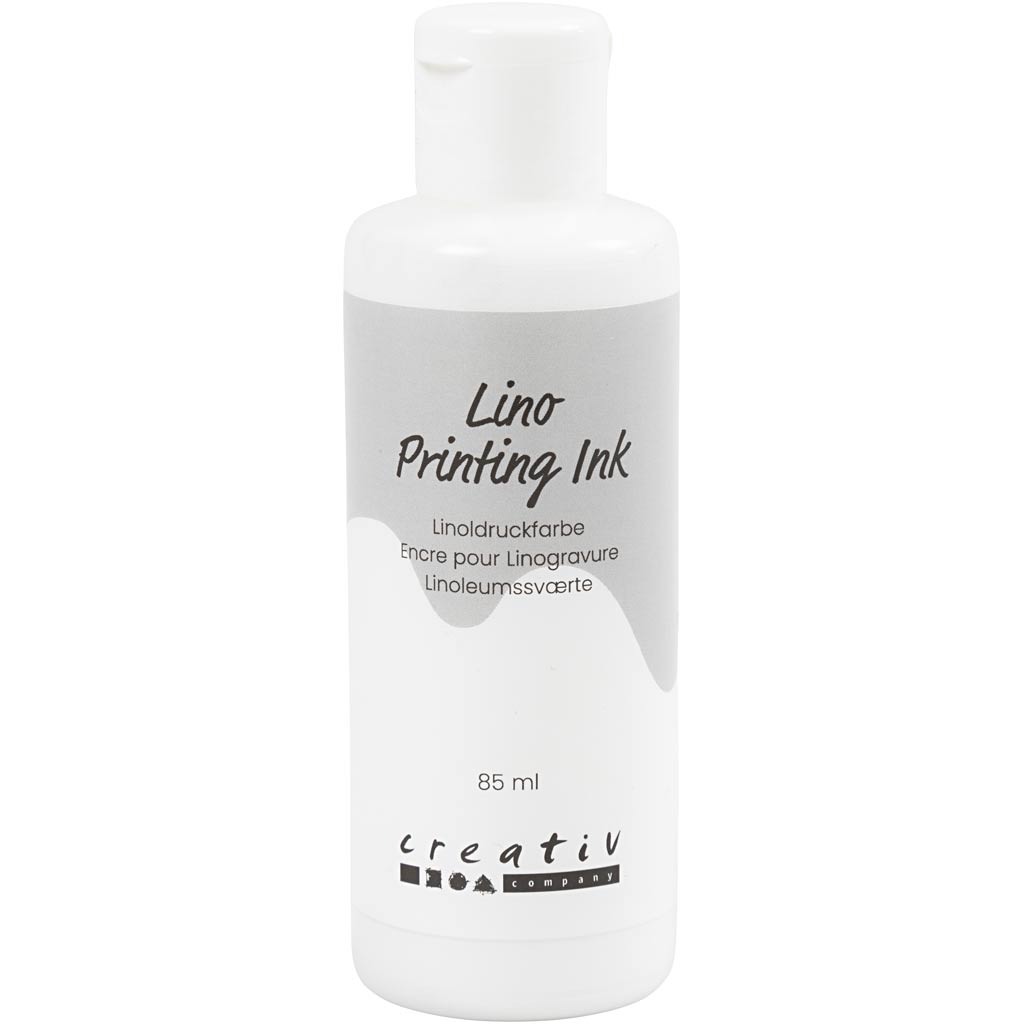 Linoleumsmaling, hvid, 85 ml/ 1 fl.