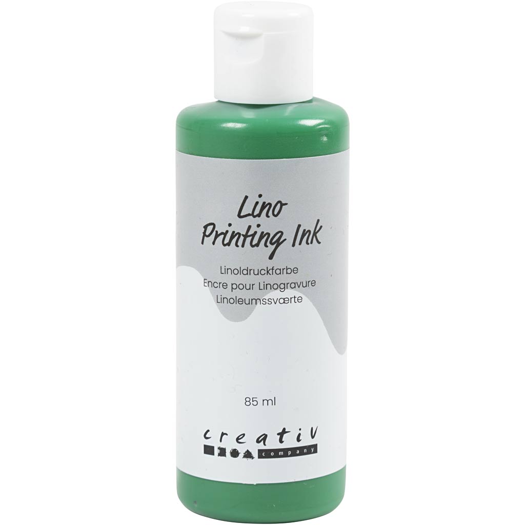 Linoleumsmaling, grøn, 85 ml/ 1 fl.