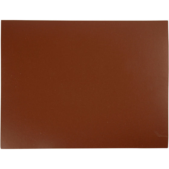 Linoleumsplade, str. 30x39 cm, tykkelse 2,5 mm, brun, 1 stk.