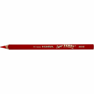 Super Ferby 1 farveblyanter, L: 18 cm, mine 6,25 mm, orange, 12 stk./ 1 pk.