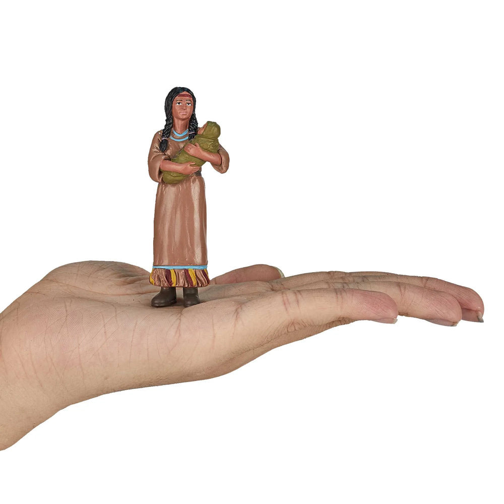 Indianer Kvinde Med Baby – Mojo