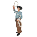 Cowboyfigur med lasso 3,5x5x8,5 cm, kunststof, fra 3 år – Mojo