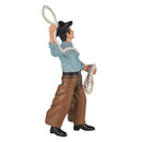 Cowboyfigur med lasso 3,5x5x8,5 cm, kunststof, fra 3 år – Mojo