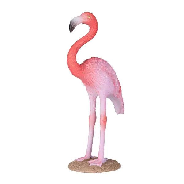 Amerikansk flamingo mini figur 6.7 cm kunststof til børn 3+ – Mojo