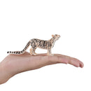 Lille Clouded Leopard legetøjsfigur 11,5 cm – realistisk plastikdyr til børn 3+ år, sikkerhedstestet, Mojo