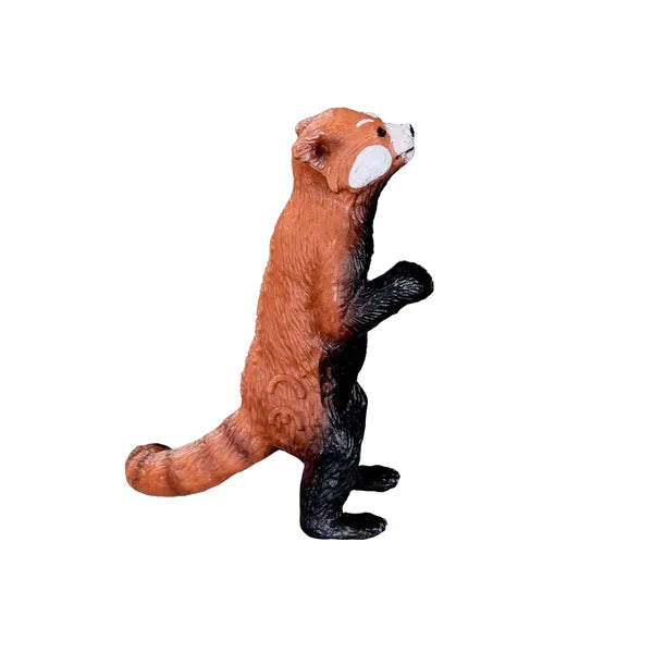 Rød panda legetøjsfigur 6,2x2,85x4,28 cm kunststof - Mojo