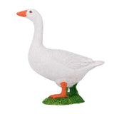 Hvid gås legetøjsfigur 8,6 cm – Mojo