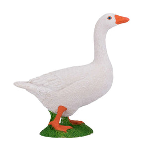 Hvid gås legetøjsfigur 8,6 cm – Mojo