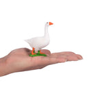 Hvid gås legetøjsfigur 8,6 cm – Mojo