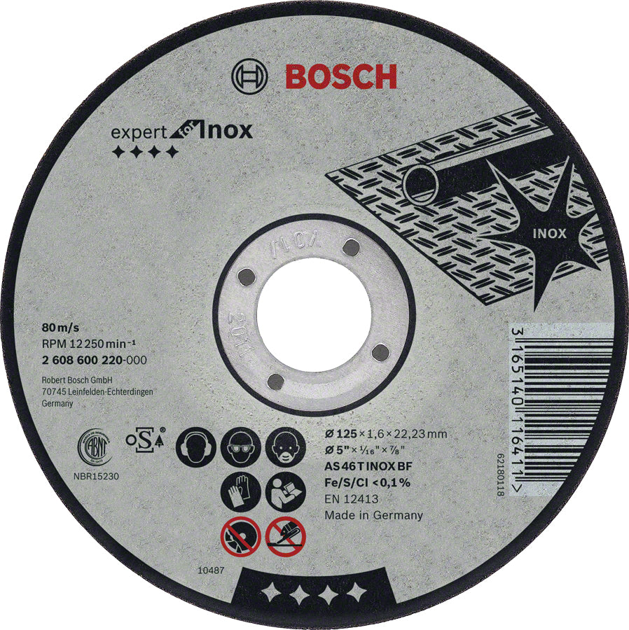 Bosch 2 608 600 215 tilbehør vinkelsliber