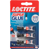Loctite Super Glue, 3x1 g/ 1 pk.