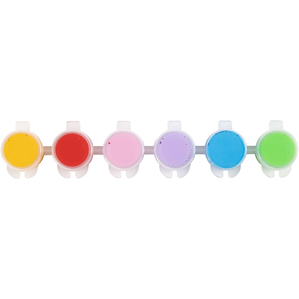 Plus Color Hobbymaling, colorful, 6x5 ml/ 1 pk.