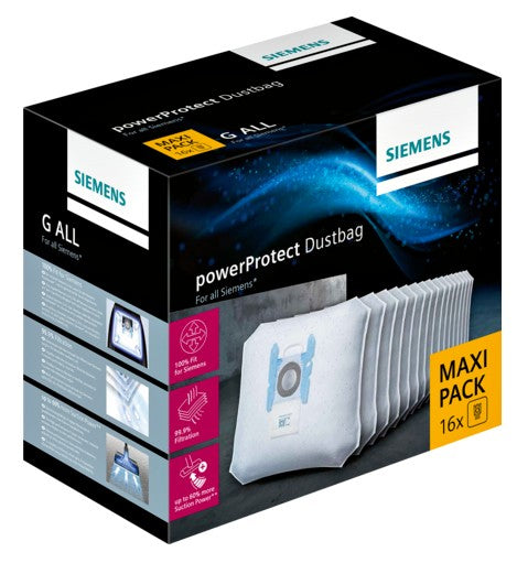 Siemens PowerProtect VZ16GALL Støvsuger Taske