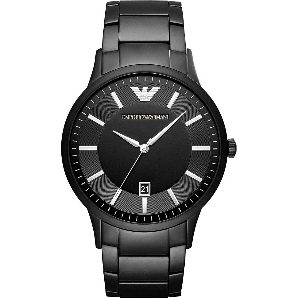 Emporio Armani herreur Ar11184 sort rustfrit stål