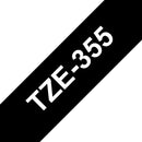 Brother TZe 355 Lamineret bånd  (2,4 cm x 8 m) 1kassette(r)