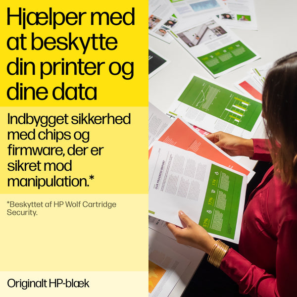 HP 912 Cyan 315 sider Blæk 3YL77AE