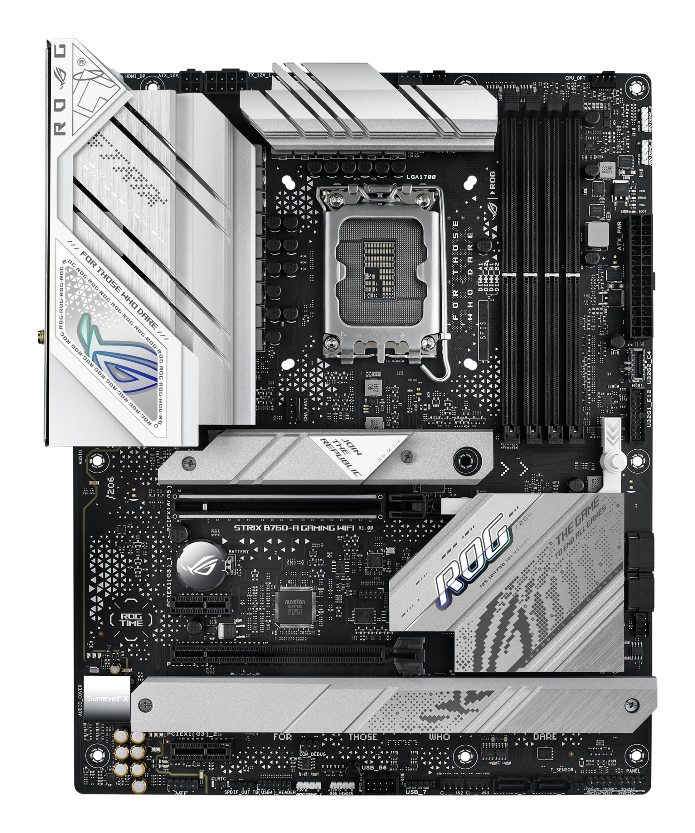 ASUS ROG STRIX B760-A GAMING WIFI ATX LGA1700 sokkel Intel B760