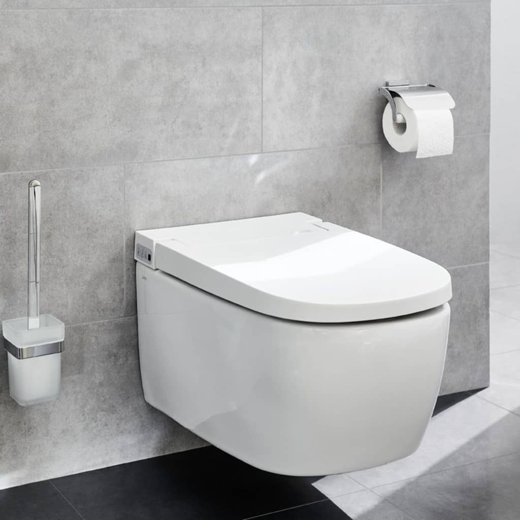 Kleine Wolke Toiletrulleholder Med Låg Meo Sølvfarvet