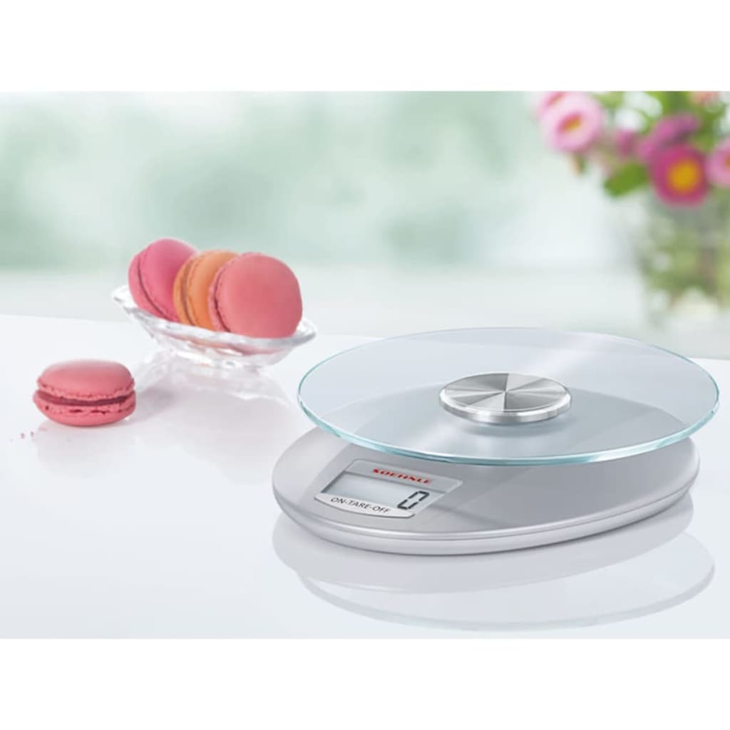 Soehnle Digital Køkkenvægt Roma 5 Kg Sølvfarvet