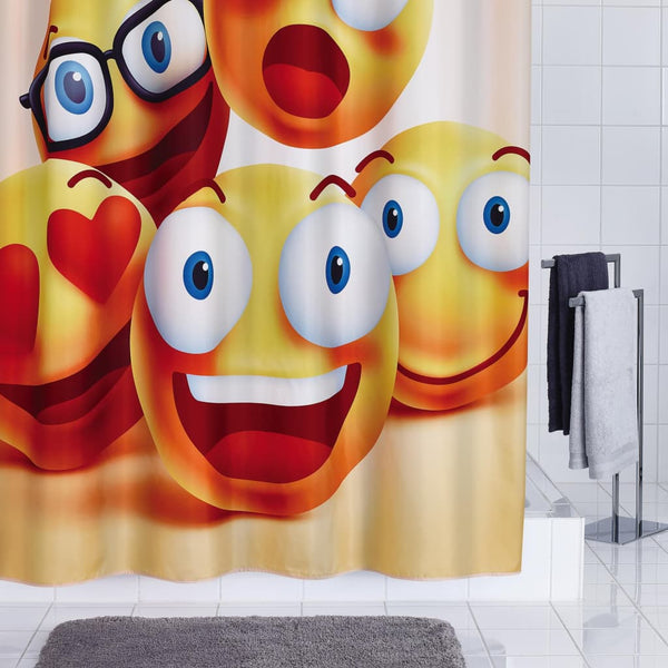 Ridder Badeforhæng Smile 180X200 Cm