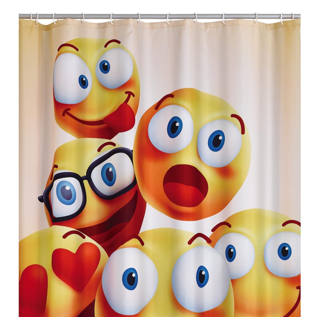 Ridder Badeforhæng Smile 180X200 Cm