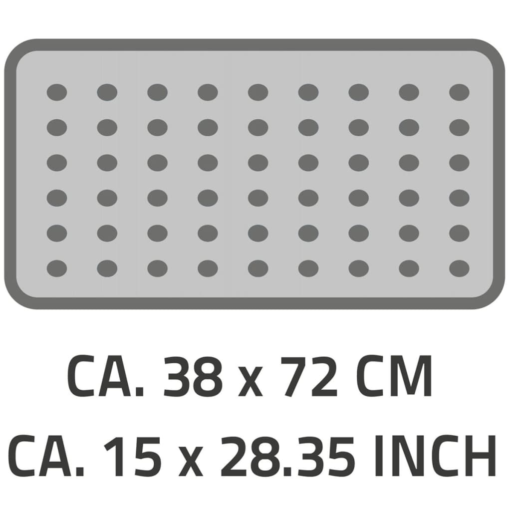 Ridder Skridsikker Bademåtte Plattfuß 72X38 Cm 67087