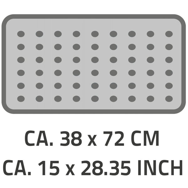 Ridder Skridsikker Bademåtte Plattfuß 72X38 Cm 67087