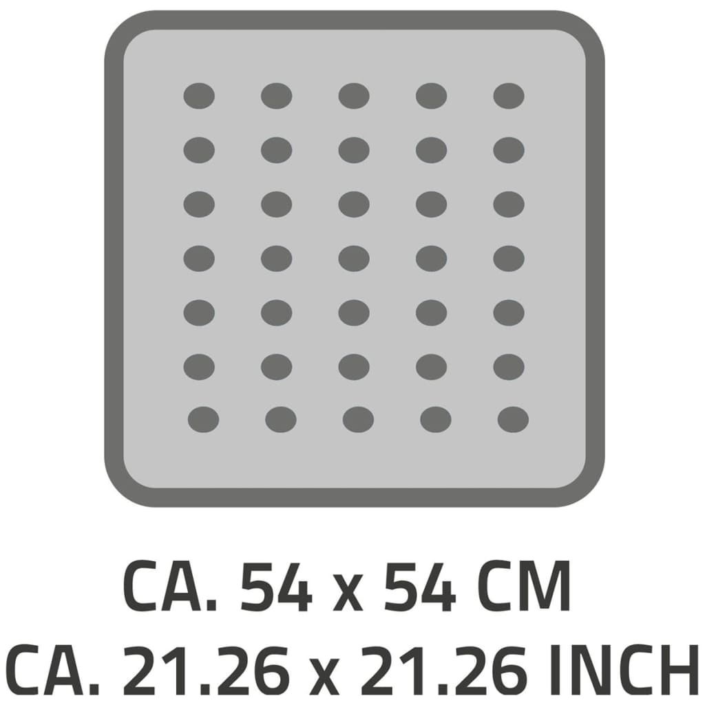Ridder Skridsikker Bademåtte Plattfuß 54X54 Cm 67263