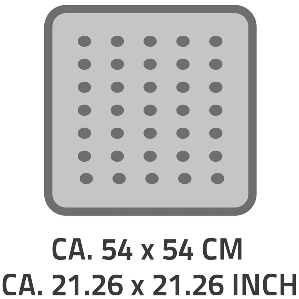 Ridder Skridsikker Bademåtte Plattfuß 54X54 Cm 67287