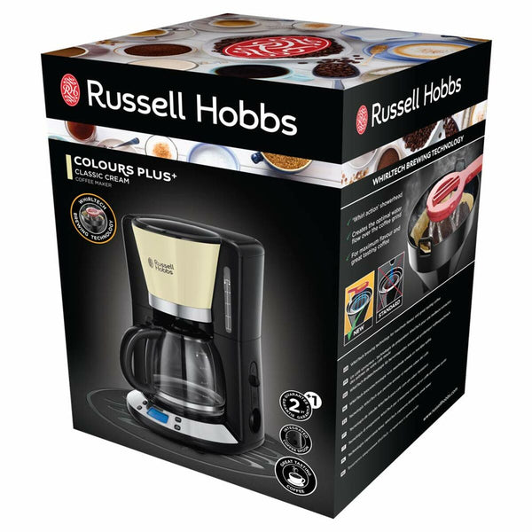 Drip Coffee Machine Russell Hobbs 24033-56 1100 W 15 Skodelice Flødefarvet
