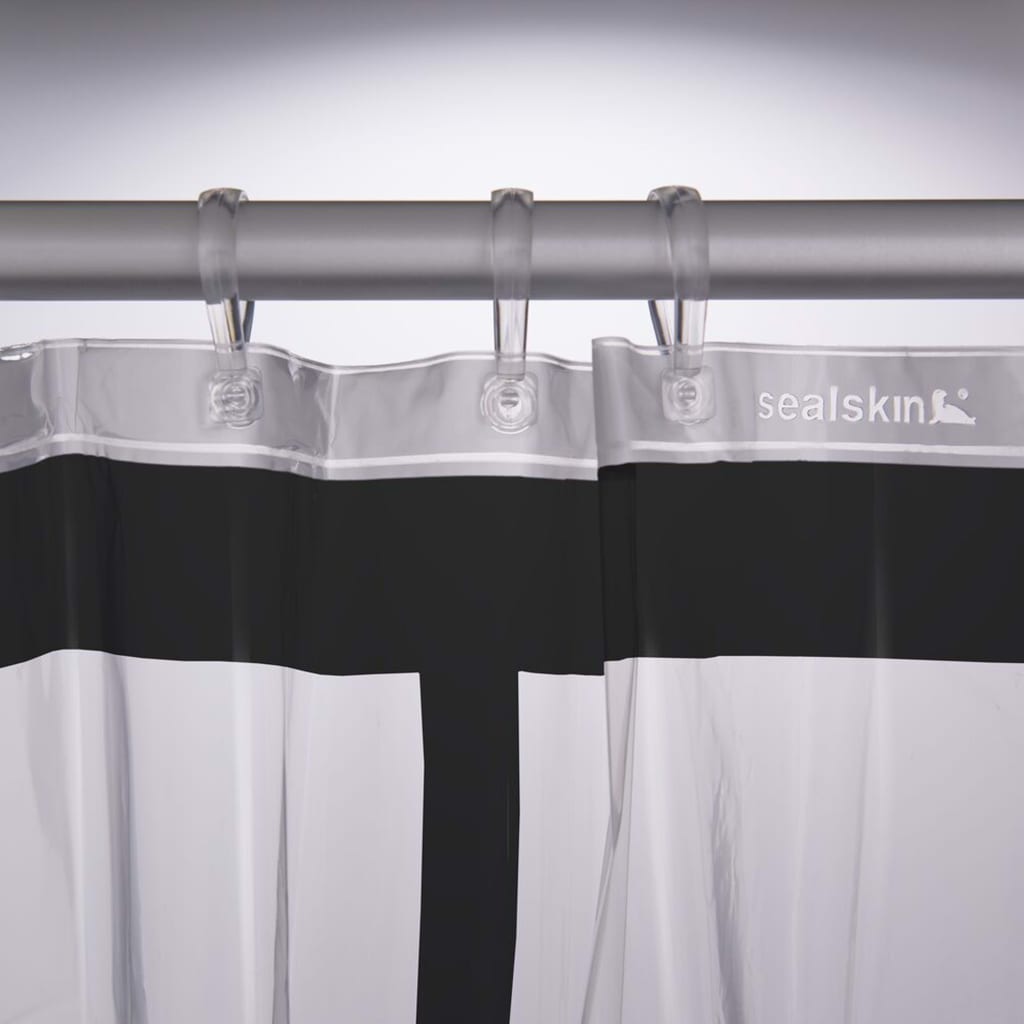 Sealskin Badeforhæng Brix Transparent