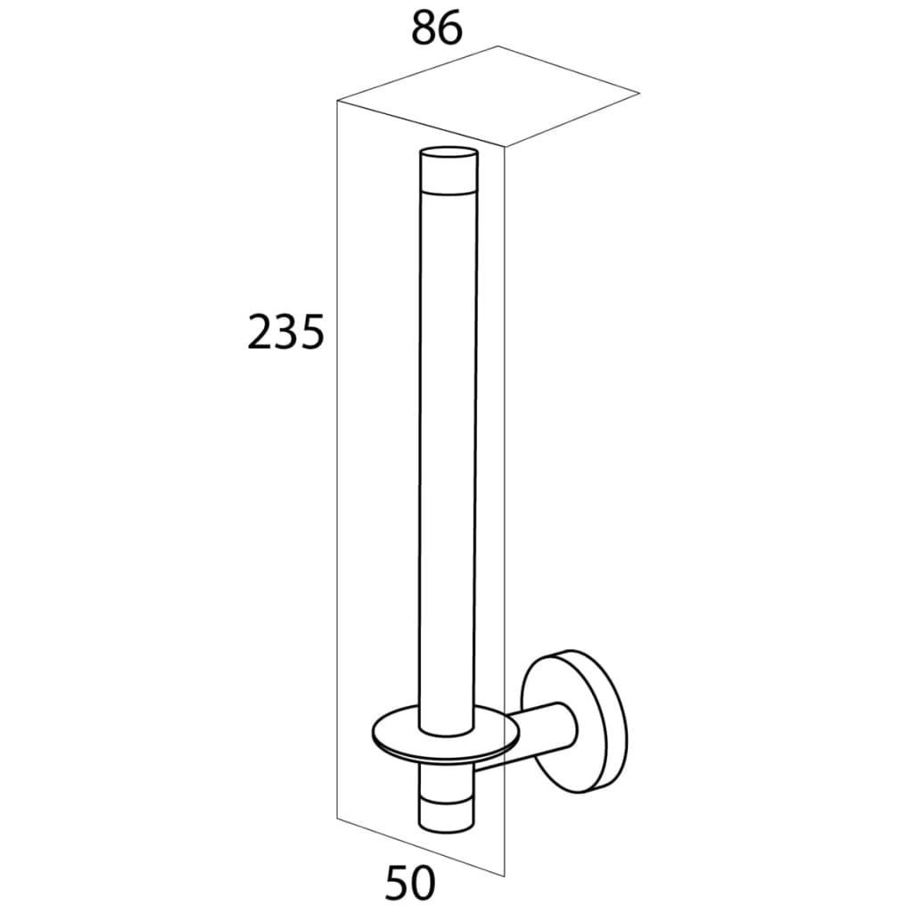 Tiger Toiletpapirholder Boston Farvet 305430346