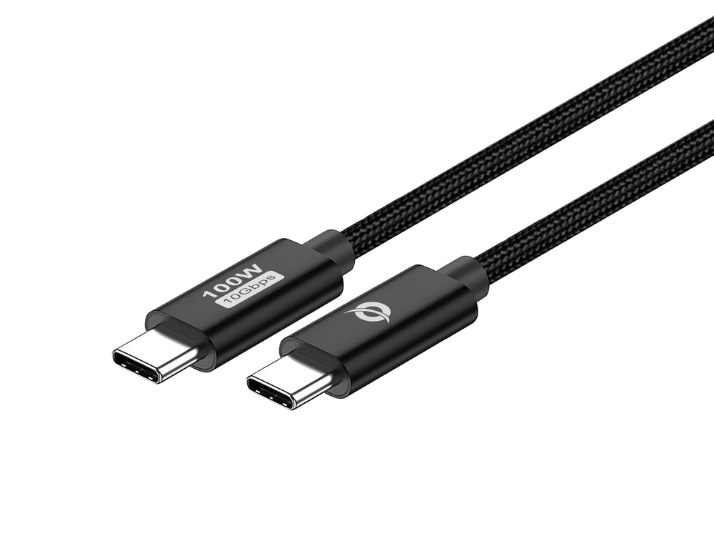 Conceptronic ETTA02B20 USB-kabel USB 3.2 Gen 2 (3.1 Gen 2) 2 m USB C Sort