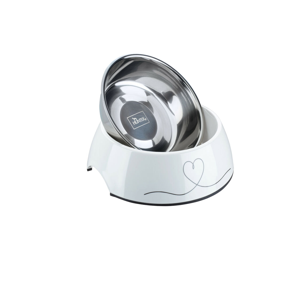 Hund Feeder Hunter Valencia Hvid 350 ml