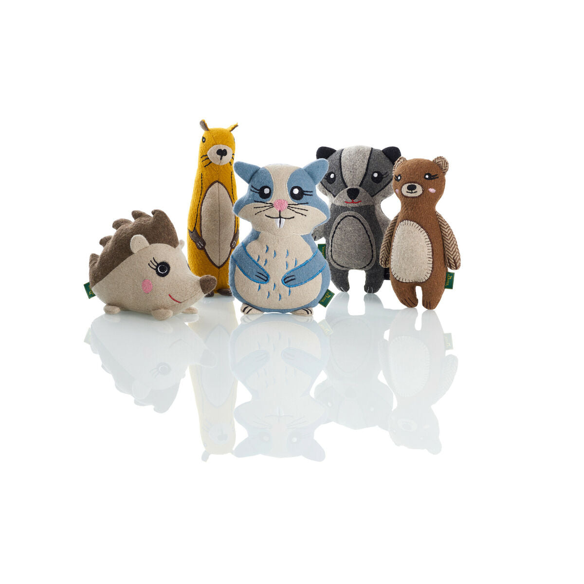 Plush legetøj til hunde Hunter Brun 100 % Genbrug Bjørn