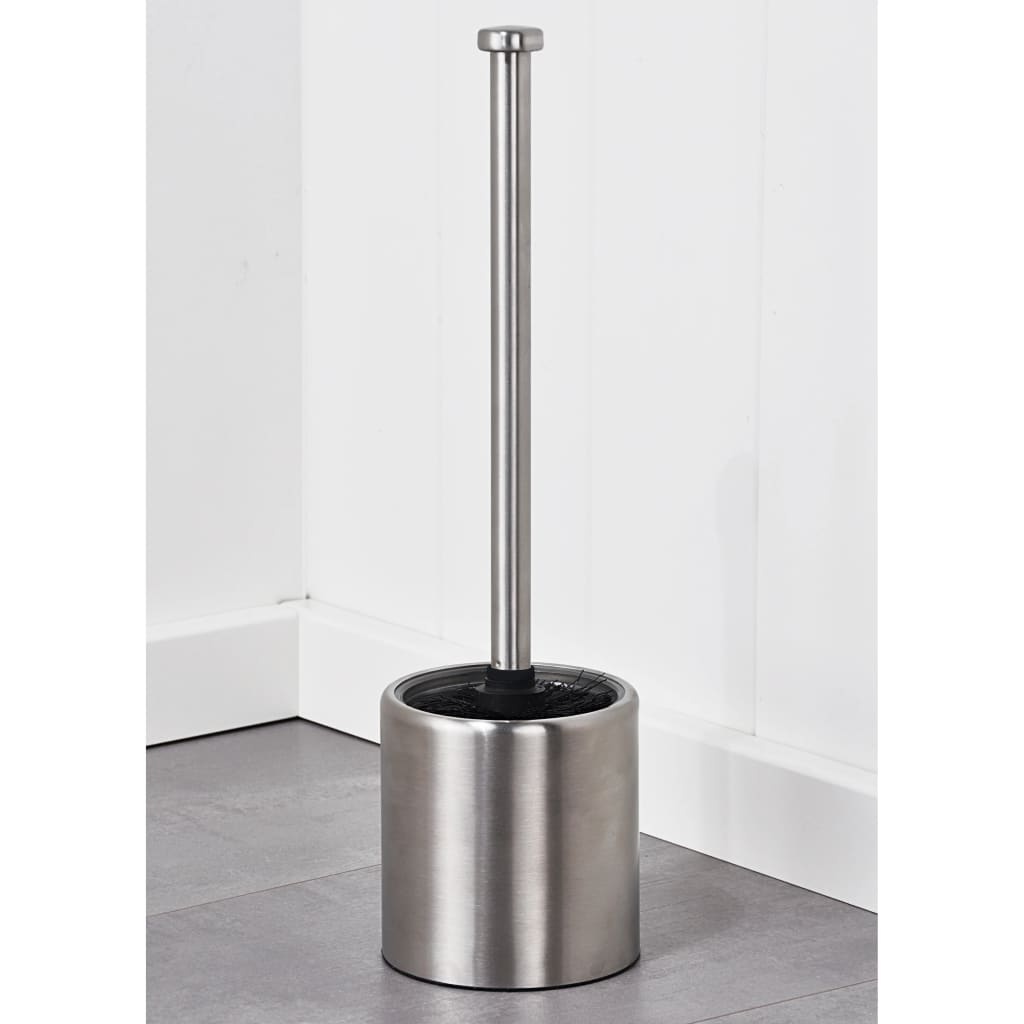 Hi Toiletbørste Med Holder 10 Cm Rustfrit Stål