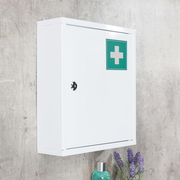 Hi Medicinskab 31,5 X 10 X 36 Cm Stål