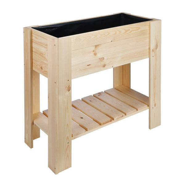 Hi Hævet Plantekasse 92 X 41 X 80 Cm Fyrretræ