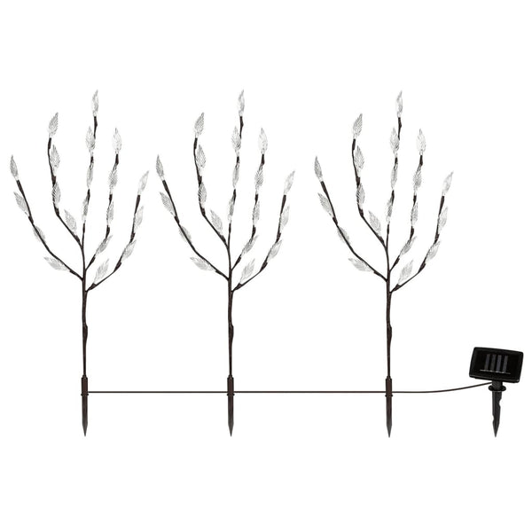 Hi Led-Solcellelampe 50 Cm Busk Transparent Og Brun