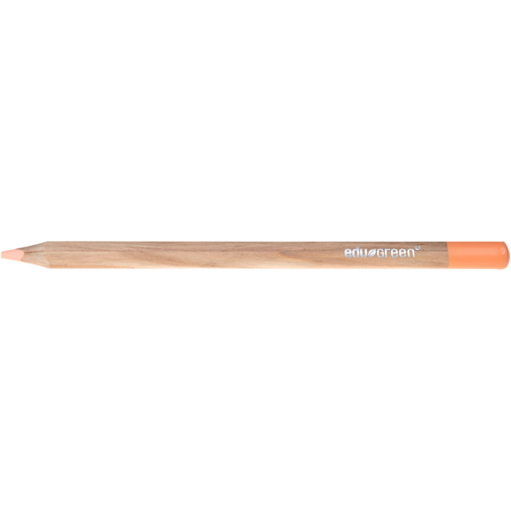 Edugreen Kraftige Farveblyanter, mine 5 mm, laksefarvet, 10 stk./ 1 pk.