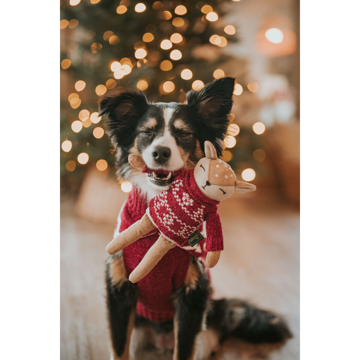 Plush legetøj til hunde Hunter Birka Brun Polyester Hjort