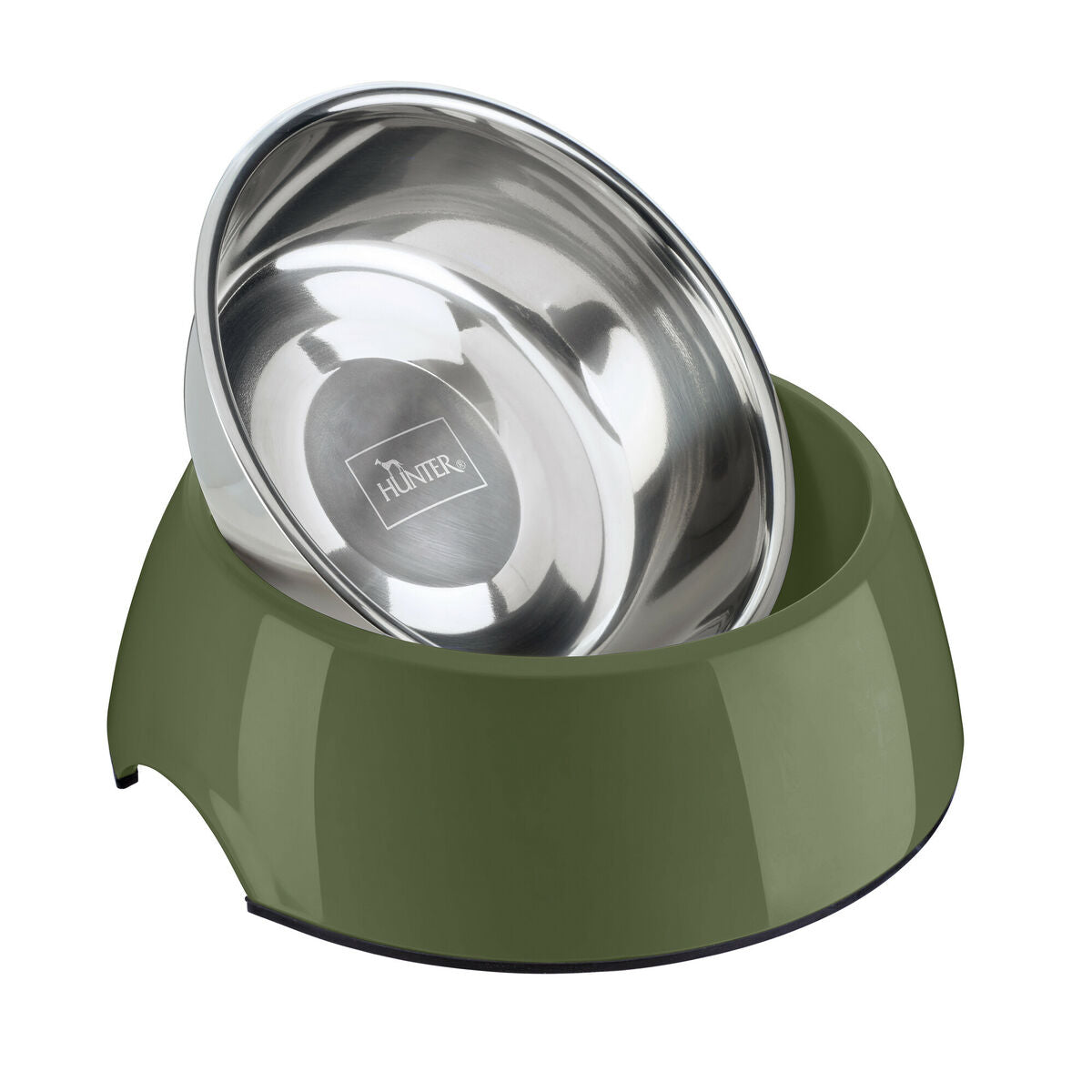 Hund Feeder Hunter Grøn 350 ml