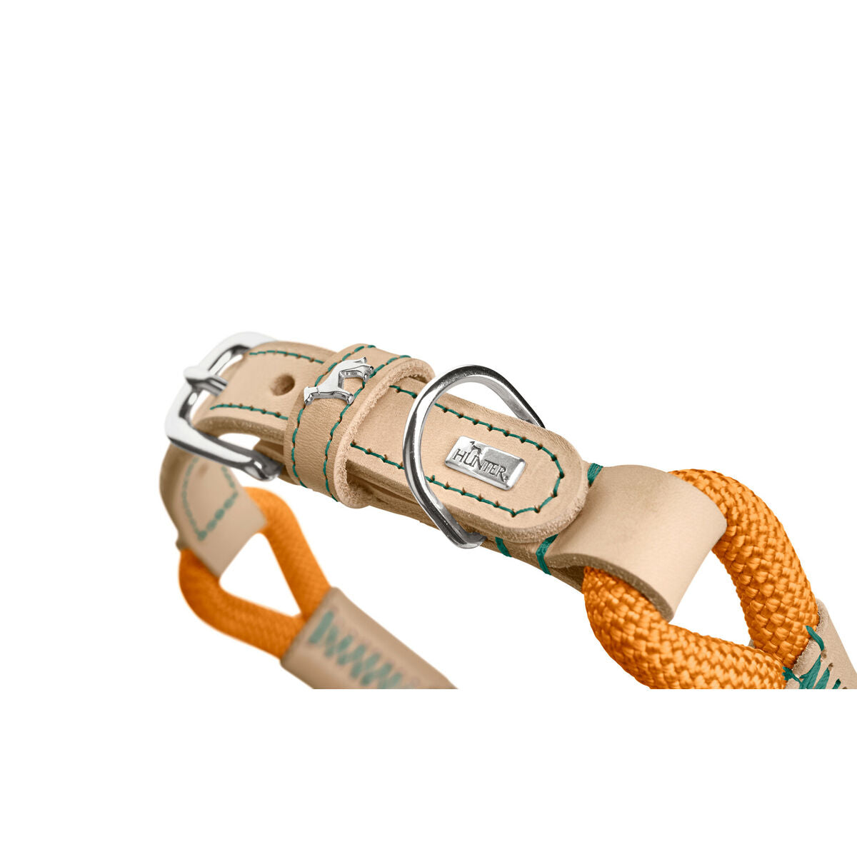Hundehalsbånd Hunter Malia Orange 12 40-49 cm